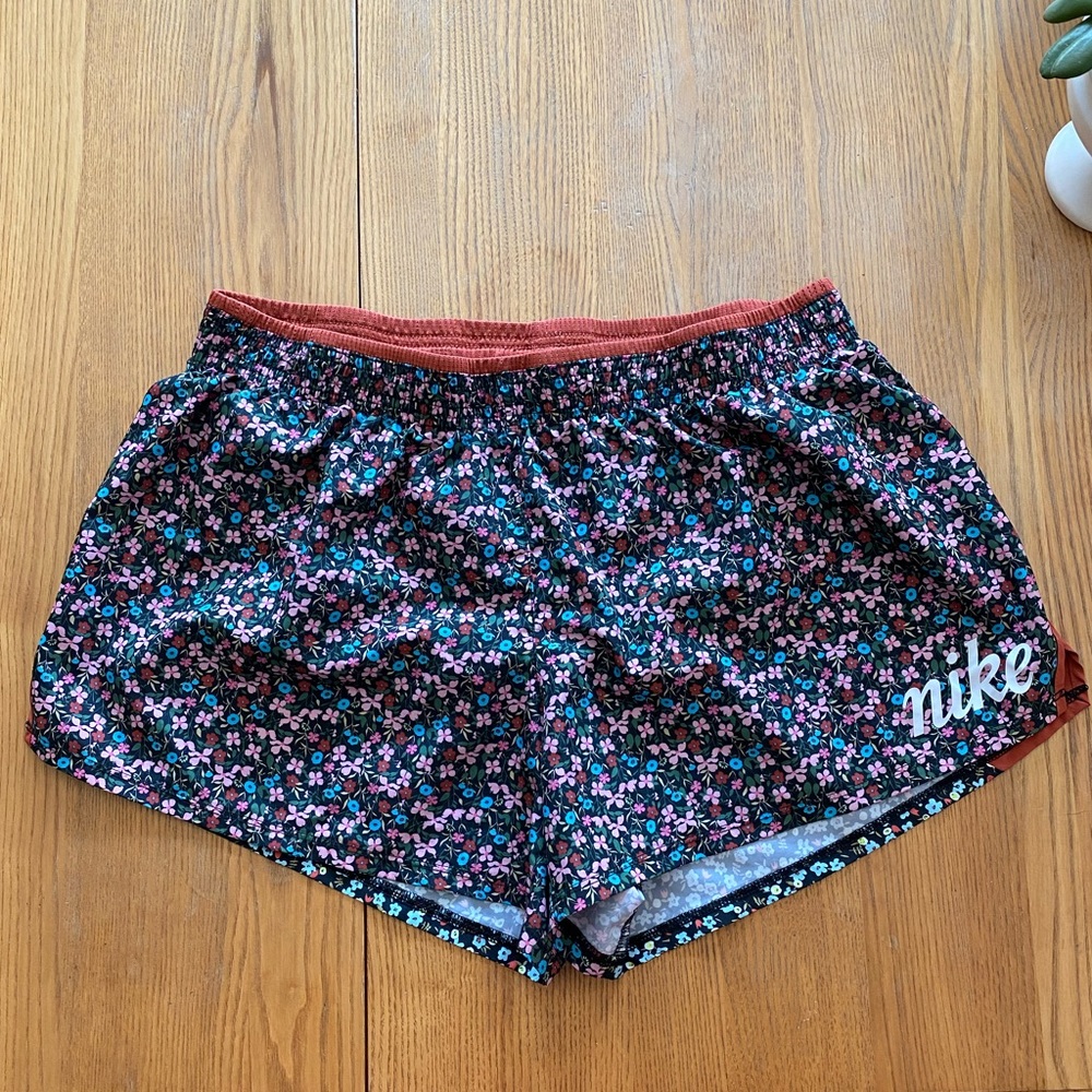 Floral Print Nike Running Shorts